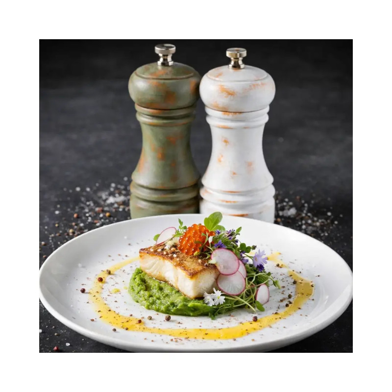 Set molinillos sal y pimienta Country 15 cm (2 uds) | Vintage