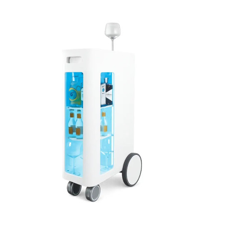 Carro Gin Tonic premium para hostelería | Enfriador -85°C y LED