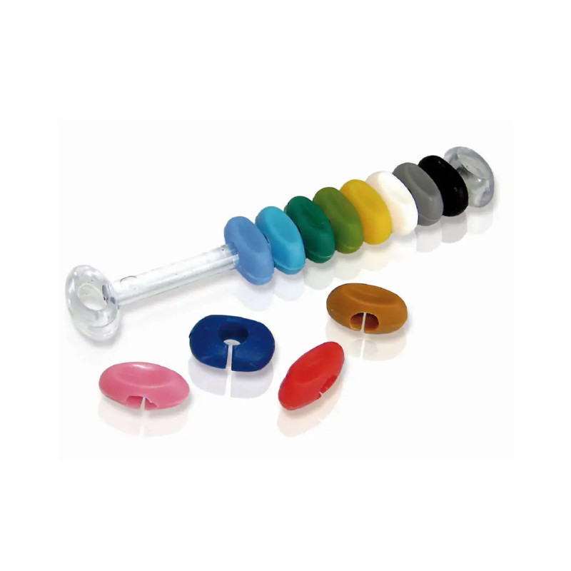 Marcacopas silicona Vin Bouquet 12 colores (12 uds) | Eventos