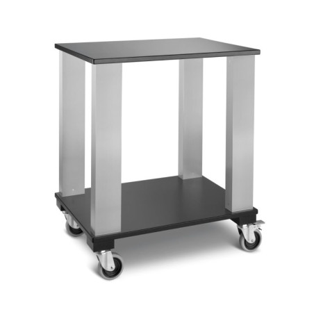 Carro Gueridón Auxiliar Pujadas P80219 | Madera Negro | Hostelería