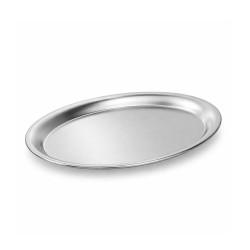 Bandeja oval inox 18/8 KAFFEEHAUS 26,5x19,5 cm para cafetería