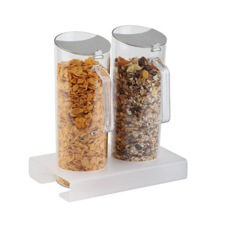 Set Dispensador de Cereales APS 11972 |Stand + 2 Jarras |Hostelería