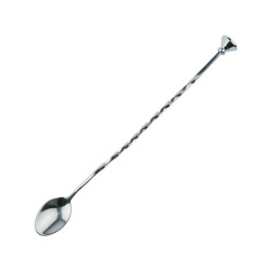 Cucharilla de cóctel 27 cm acero inoxidable con mazo | APS  93134