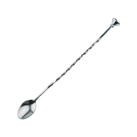 Cucharilla de cóctel 27 cm acero inoxidable con mazo | APS  93134