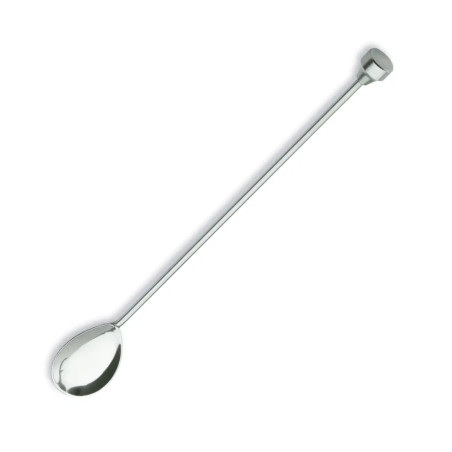 Cuchara batidora lisa 27 cm acero inoxidable 18/10 | Lacor