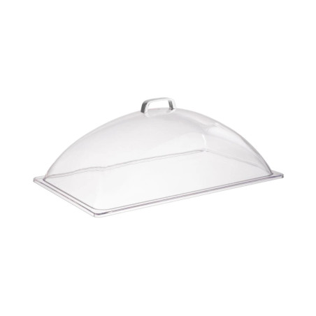Cúpula GN 1/1 transparente para buffet y hostelería profesional