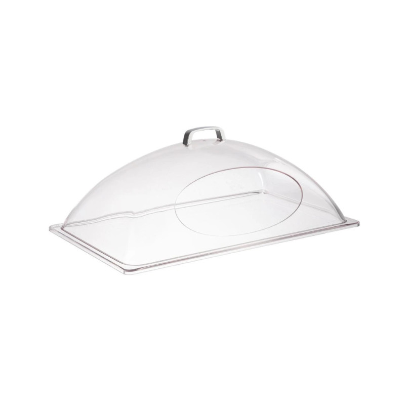Cúpula GN 1/1 con abertura frontal para buffet y hostelería