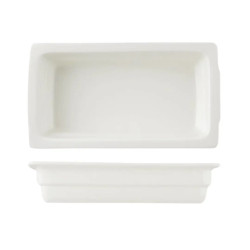 Cubeta GN de porcelana blanca para buffet profesional | Gastronorm