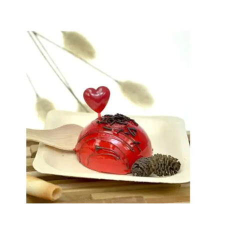 Pipetas corazón para cocina creativa | 500 uds