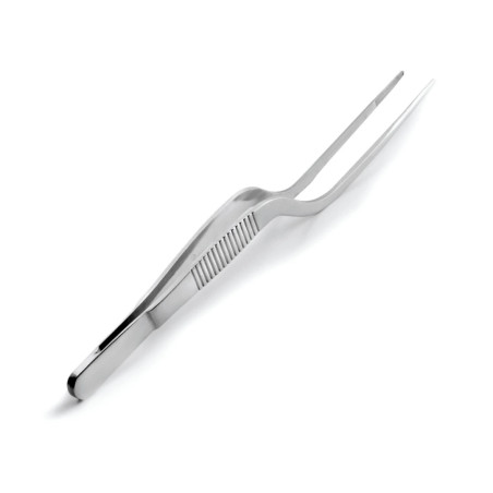 Pinza de precisión offset inox 18/10 16 cm