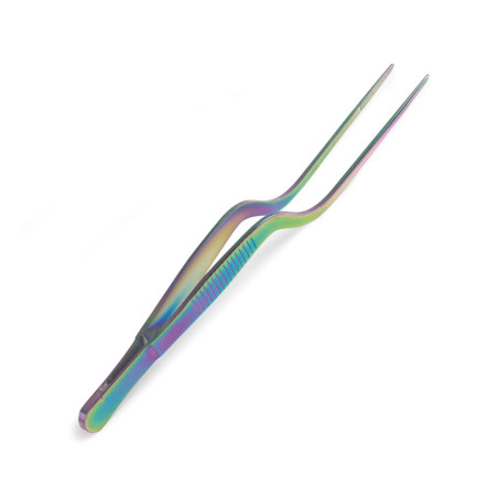 Pinza de precisión Titan Rainbow 21 cm | Cocina profesional