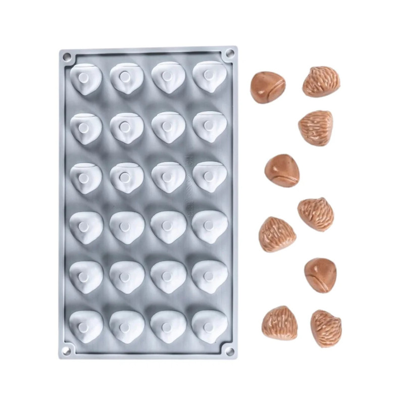 Molde silicona castaña profesional | Chesnut SilicoMold | Restauración
