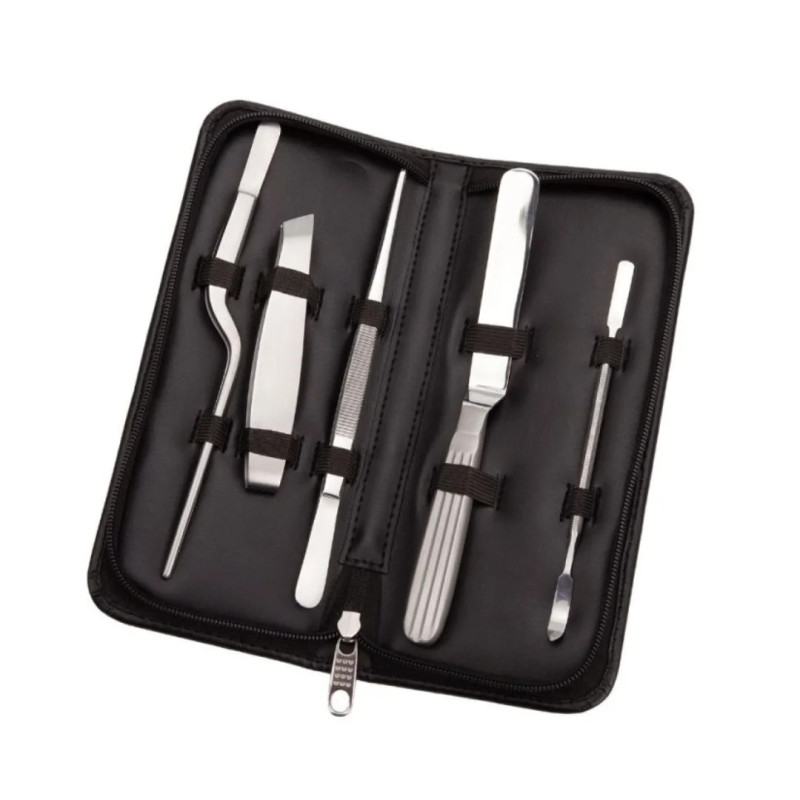 Kit de Emplatado Top Chef Profesional | Pinzas y Espátulas de Acero In