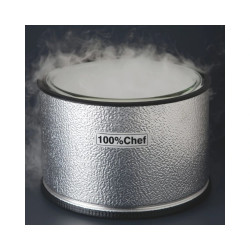 Vaso Dewar 3 L para nitrógeno líquido profesional | Cocina creativa