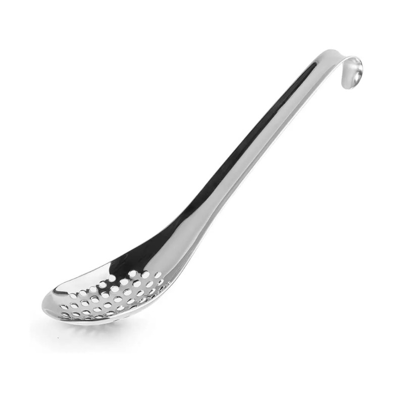 Cuchara perforada inox 17 cm para esferificación | Hostelería