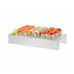 Expositor efecto pizarra apilable 40x20 cm | aps 03615 | Alium Pro