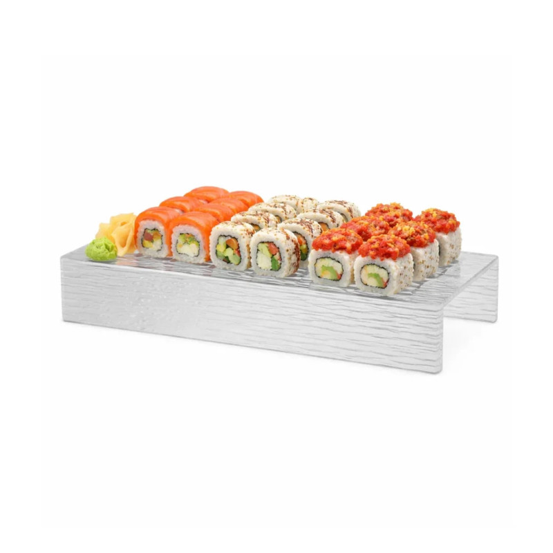 Expositor efecto pizarra apilable 40x20 cm | aps 03615 | Alium Pro