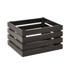 Caja Buffet GN 1/2 Modular | Superbox Madera Negra (20 cm)