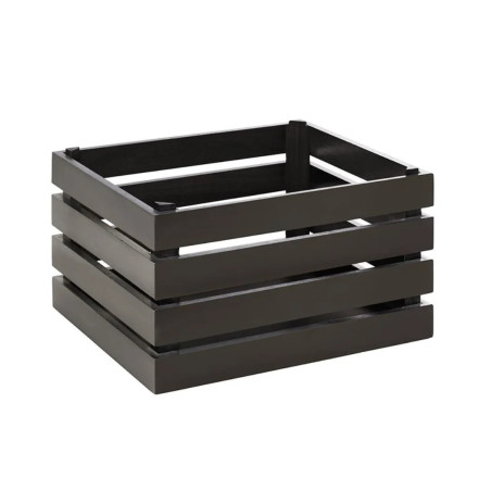 Caja Buffet GN 1/2 Modular | Superbox Madera Negra (20 cm)
