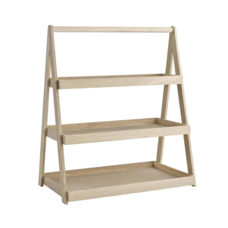 Soporte Buffet 3 Niveles GN VALO en Roble Profesional