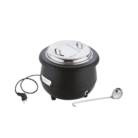 Olla de Sopa Eléctrica 10L Baño María | Profesional | Buffet