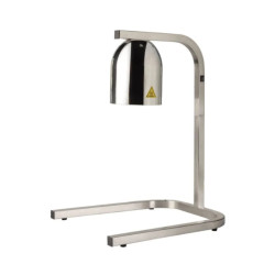 Lámpara de Calor GN 1/1 Cromada 250W con Base Estable