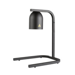 Lámpara de Calor GN 1/1 Negra 250W con Base Estable | Buffet