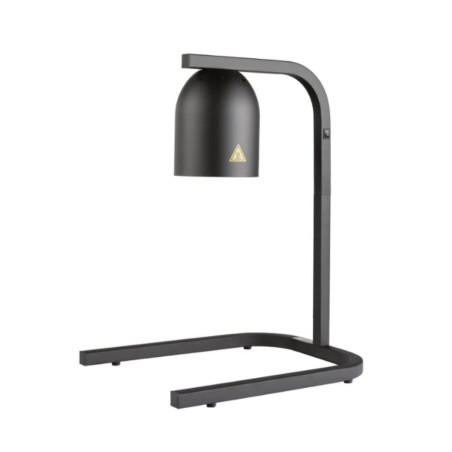 Lámpara de Calor GN 1/1 Negra 250W con Base Estable | Buffet