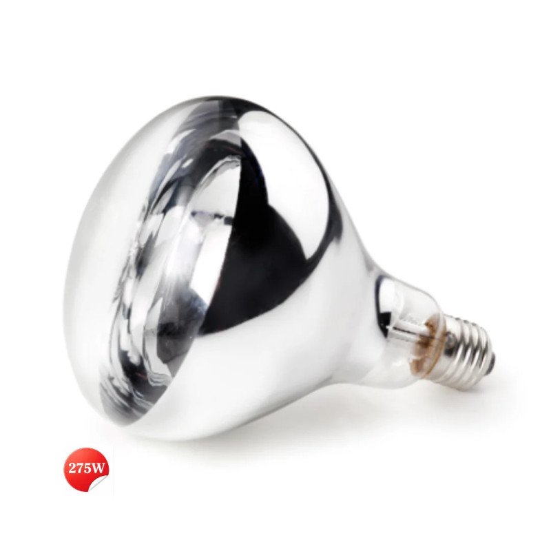 Bombilla Infrarrojos 275W E27 para Lámparas mantenedoras de calor