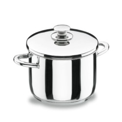 Olla Inox 18/10 con Tapa | Fondo Termodifusor | Inducción