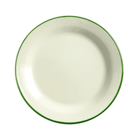 Plato Llano Vintage Musgo | Vajilla Profesional Hostelería