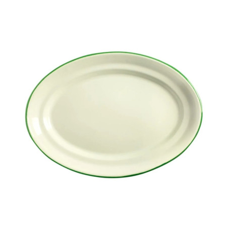 Bandeja Vintage Musgo | Bandeja Acero Esmaltado Hostelería