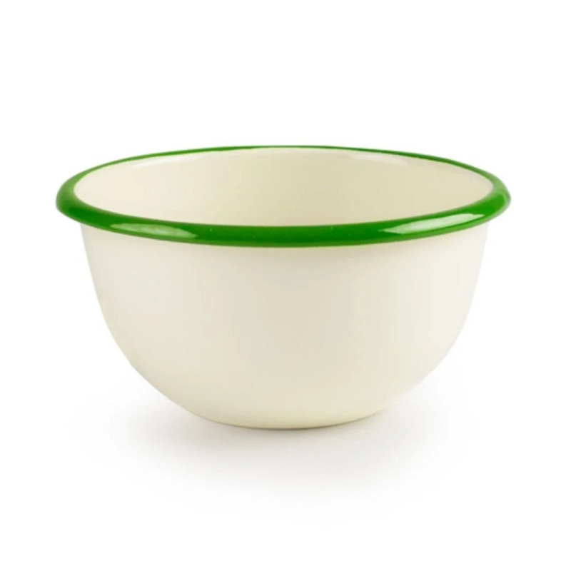 Bol Vintage Musgo | Bol Acero Esmaltado Hostelería