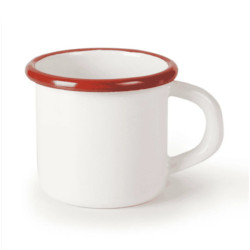 Pote Vintage Bordeaux | Acero Esmaltado | 12 uds