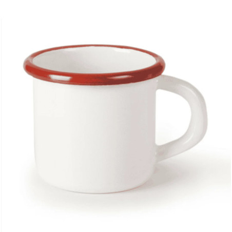 Meta título  Pote Vintage Bordeaux | Acero Esmaltado | 12 uds