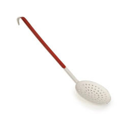 Espumadera Vintage Bordeaux | Acero Esmaltado | 12 uds