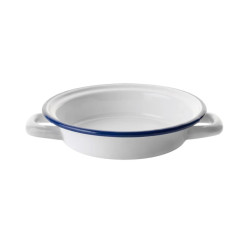 Plato huevos Vintage Blue esmaltado | Hostelería | Pack 6