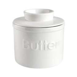 Mantequillera Francesa de Agua con Tapa | Cerámica | Set 2 uds
