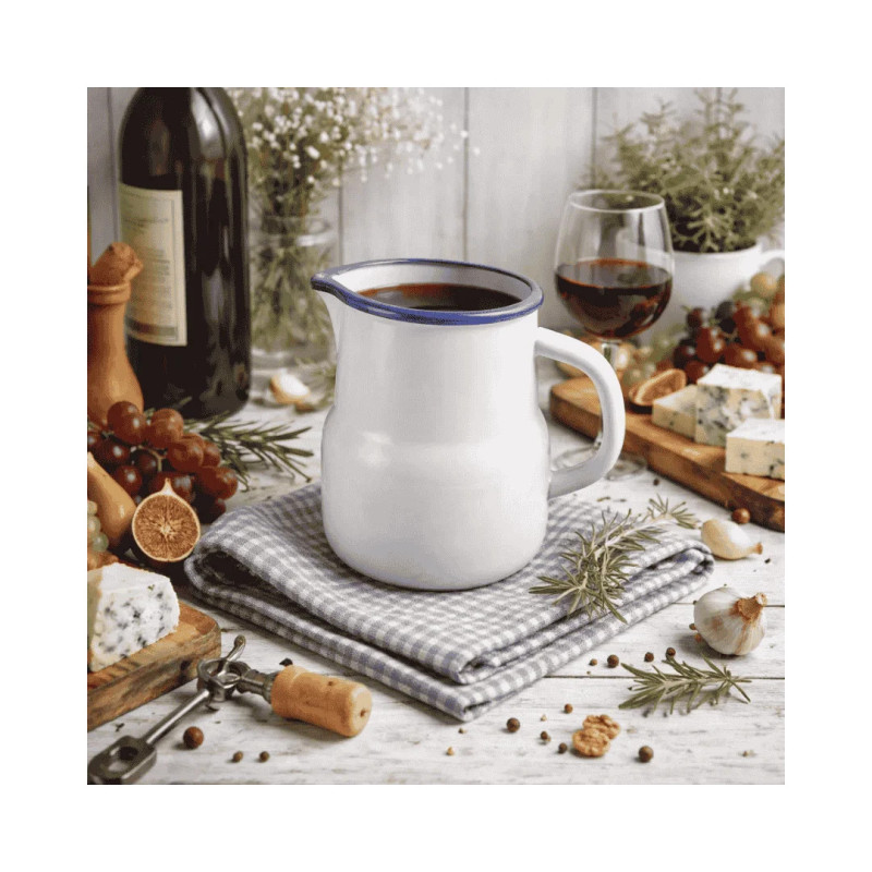 Jarra servir Vintage Blue esmaltada 0,75L | Hostelería | P