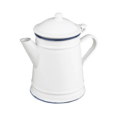 Cafetera cónica Vintage Blue esmaltada 1L | Hostelería | Pack 6