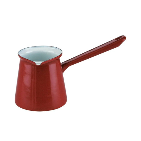 Cafetera turca Vintage Red esmaltada | Hostelería | Pack 6