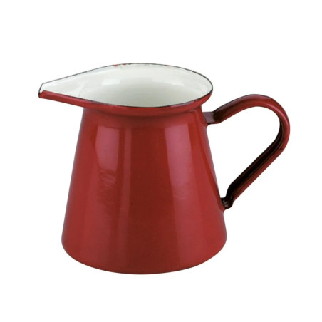 Lechera Vintage Red esmaltada 0,5L | Hostelería |