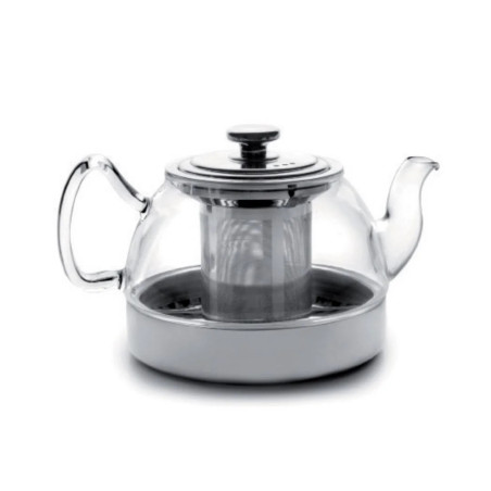 Tetera cristal inducción con filtro inox | Hostelería