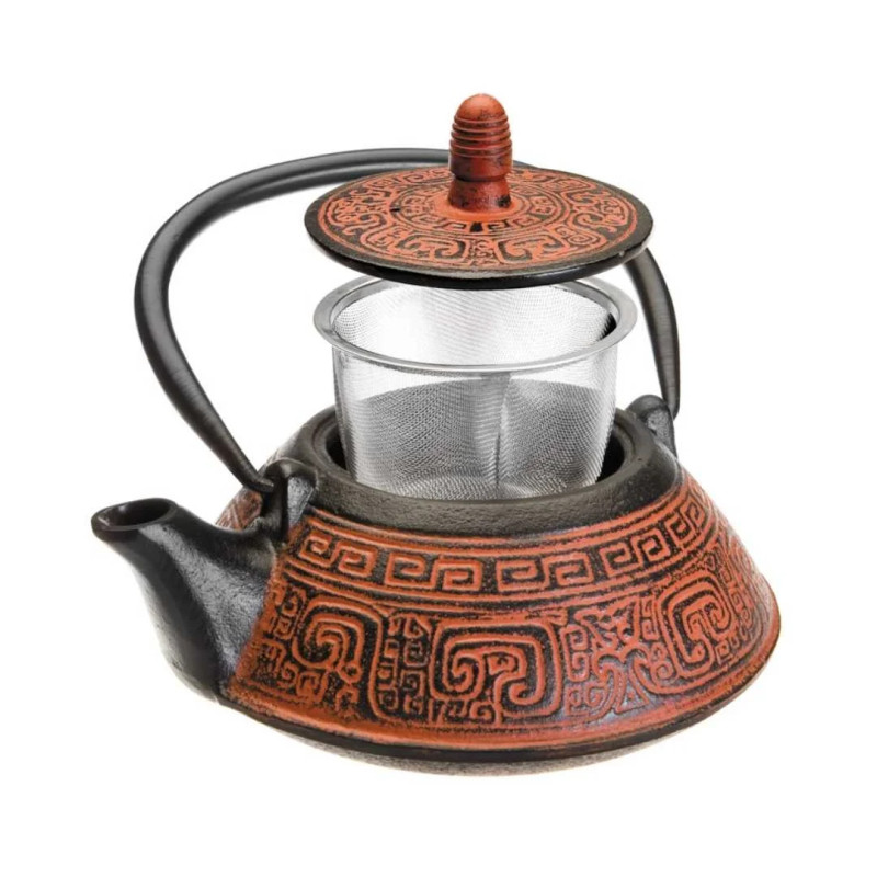 Tetera hierro fundido India 0,8L con filtro | Hostelería