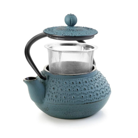 Tetera hierro fundido Nepal 0,5L con filtro inox