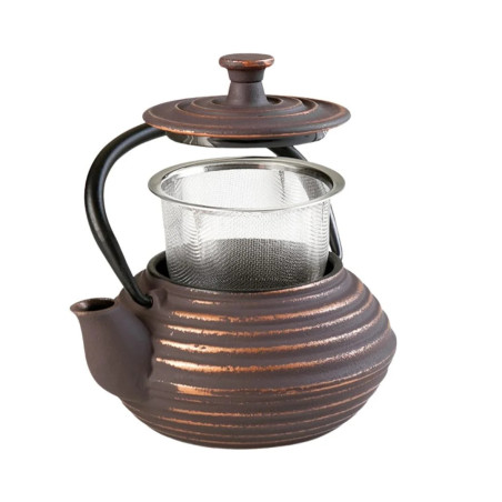 Tetera hierro fundido Kuta 1L con filtro inox