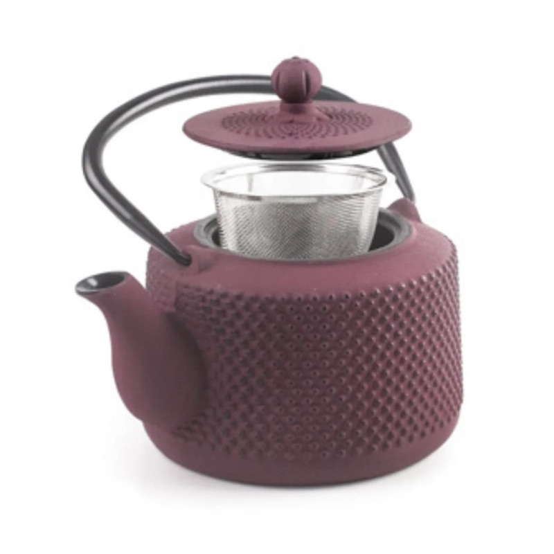 Tetera hierro fundido Yunan 0,8L con filtro inox