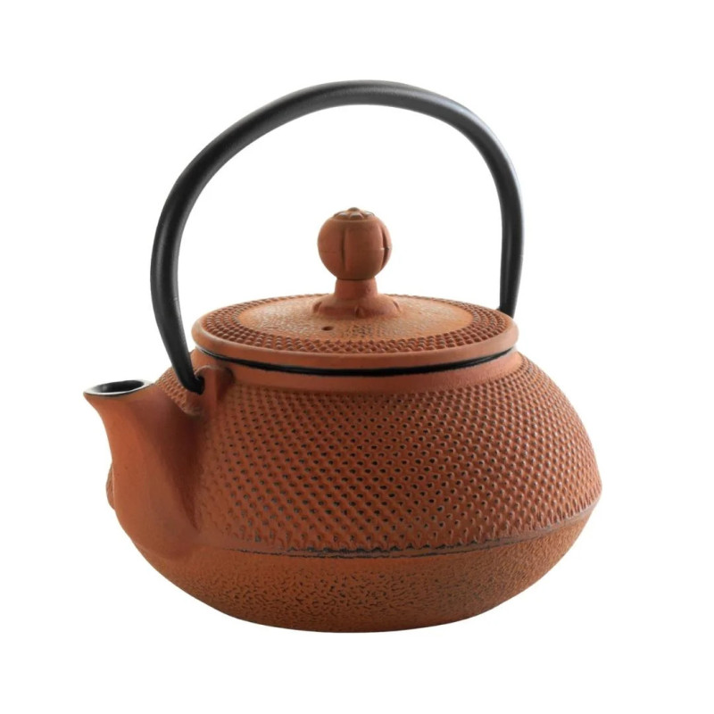 Tetera hierro fundido Bamboo 0,6L con filtro inox