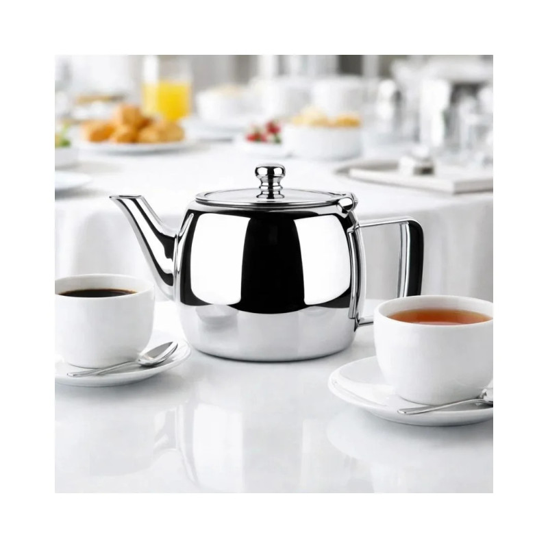 Tetera acero inoxidable 18/10 Luxe para hostelería