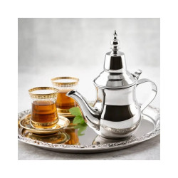 Tetera árabe Agadir acero inoxidable 0,3L y 0,45L